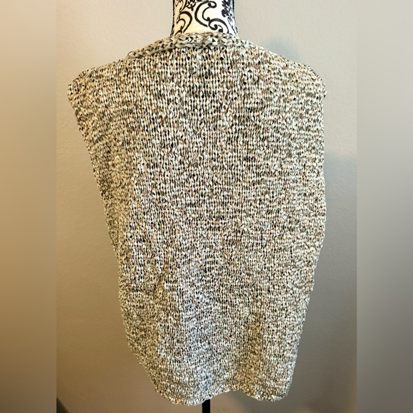 LANA GROSSA Yarn Handmade Thread Textured Knit Vest - Picture 6 of 7